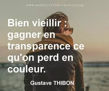 Bien Vieillir Gagner En Transparence Ce Qu On Perd En Couleur